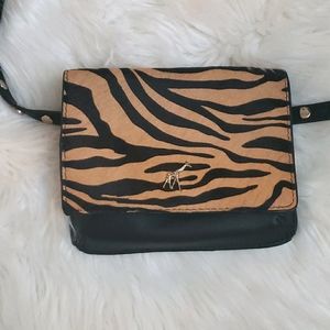 Zara Animal Print Belt Bag